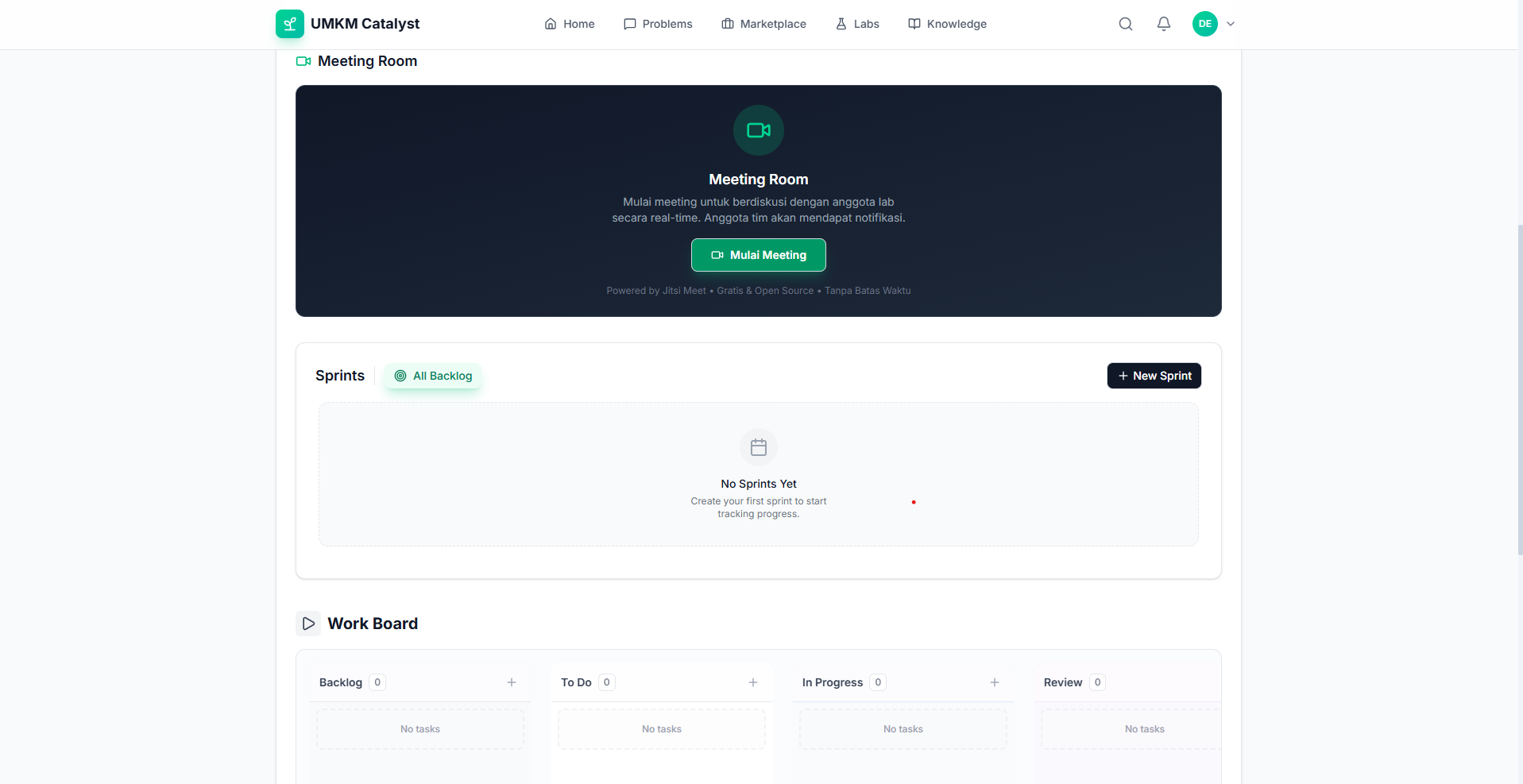 UMKM Catalyst — AI-Powered Digital Transformation Platform for Indonesian MSMEs - Screenshot 4