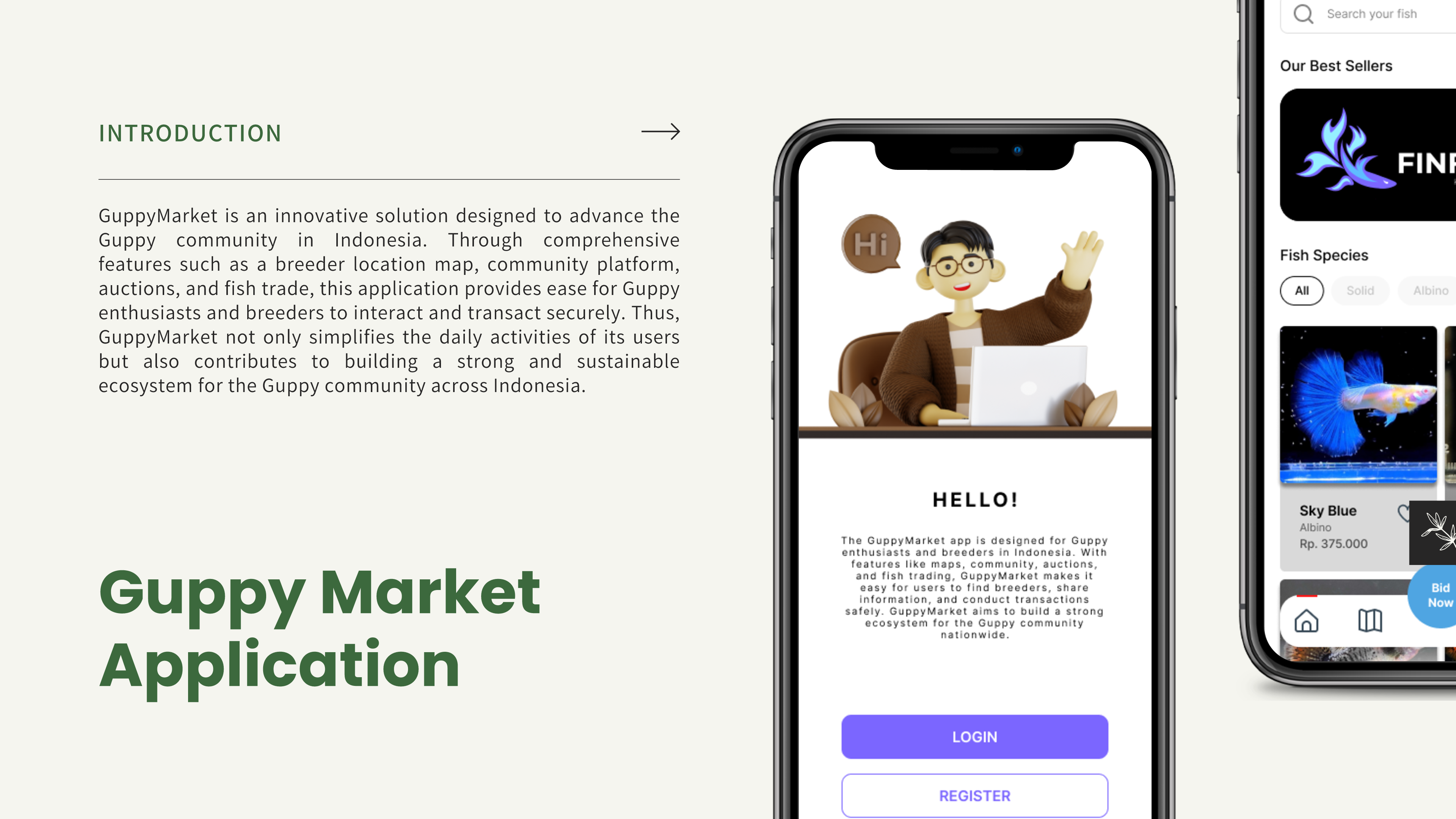Guppy Market – Digital Marketplace for Guppy Community